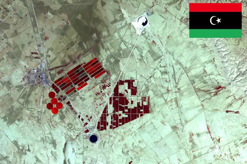 Oil aquifer in Libya