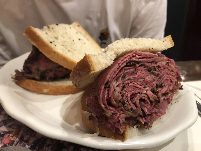 2nd Ave Deli sandwich