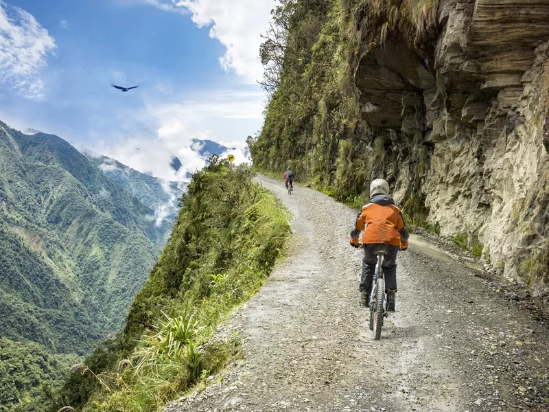 Bikers on the Road of Death