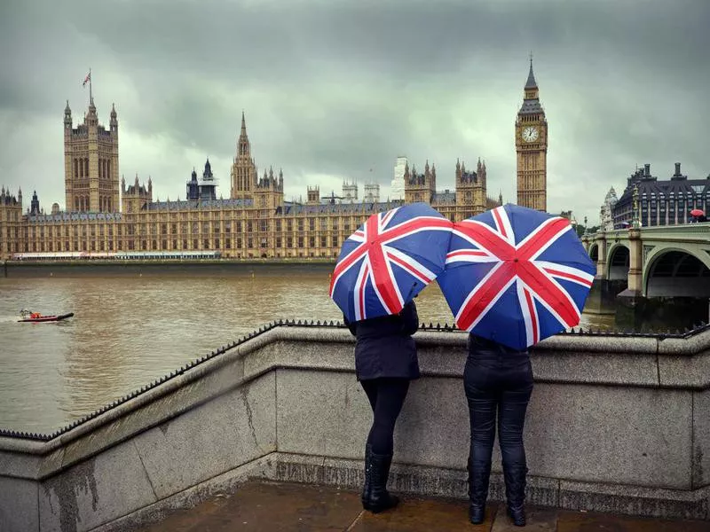 Rain in London