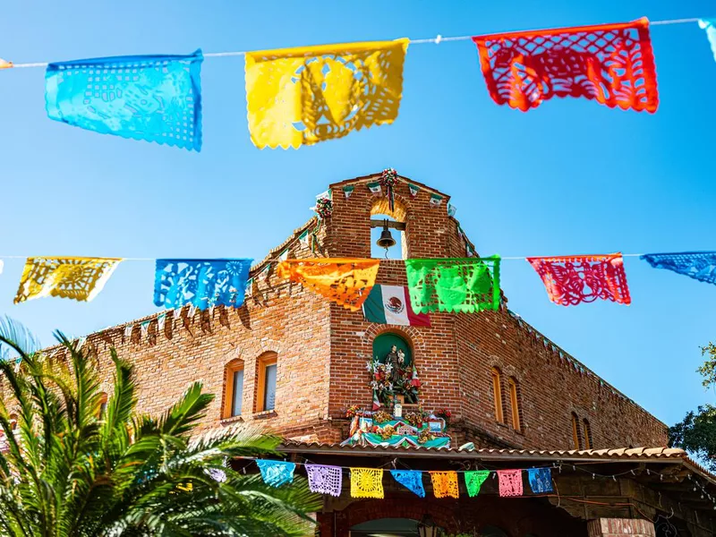 Decoration of Historic Market Square San Antonio