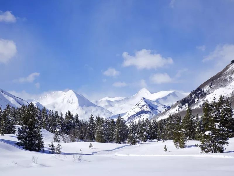 The peaks around Crested Butte, Colorado