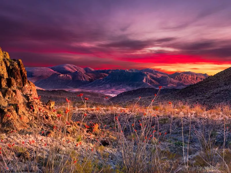 Big Bend National Park Sunset