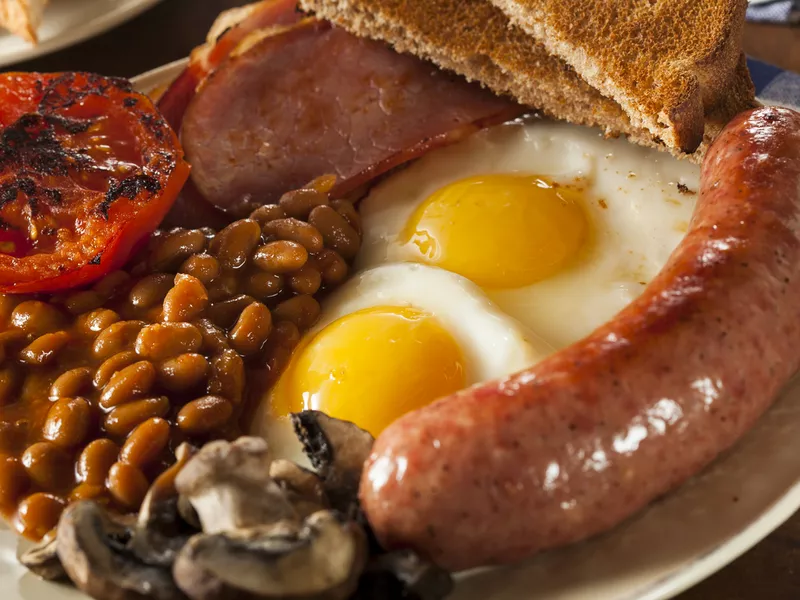 Traditional full English Breakfast