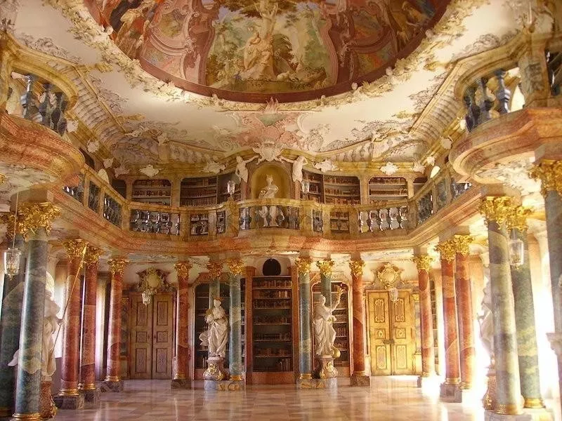 Wiblinglen Abbey Library