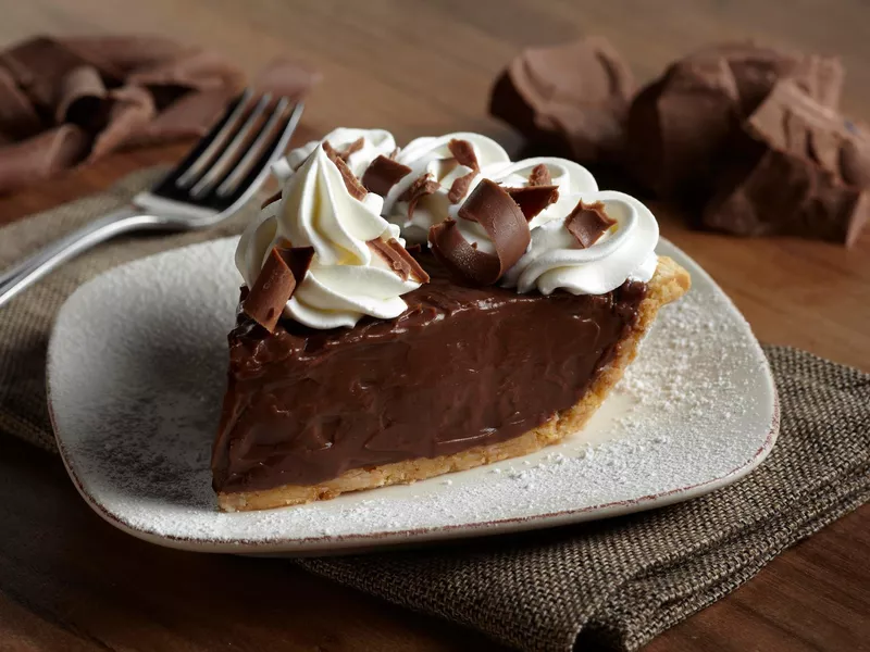 Chocolate cream pie from Coco's Bakery Restaurant