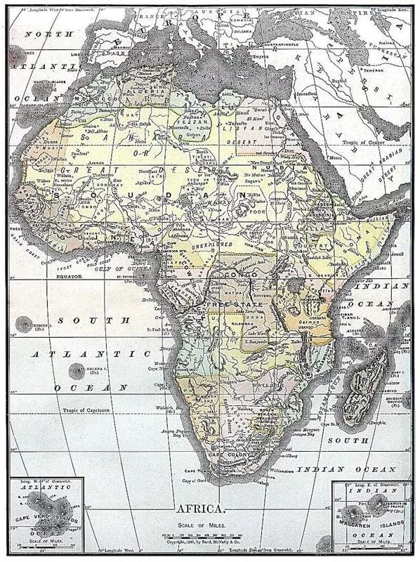 Map of Africa