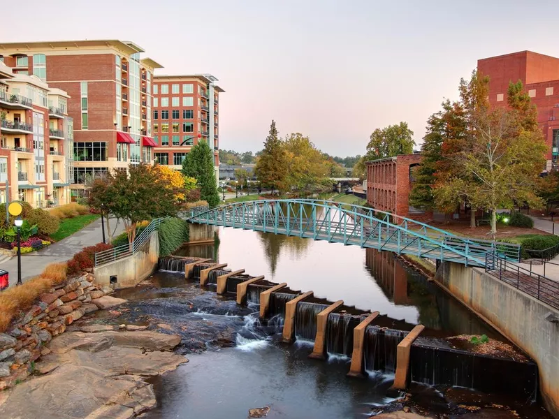 Downtown Greenville South Carolina