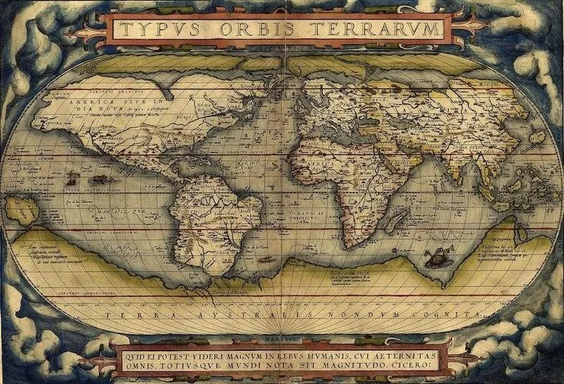 Ortelius world map