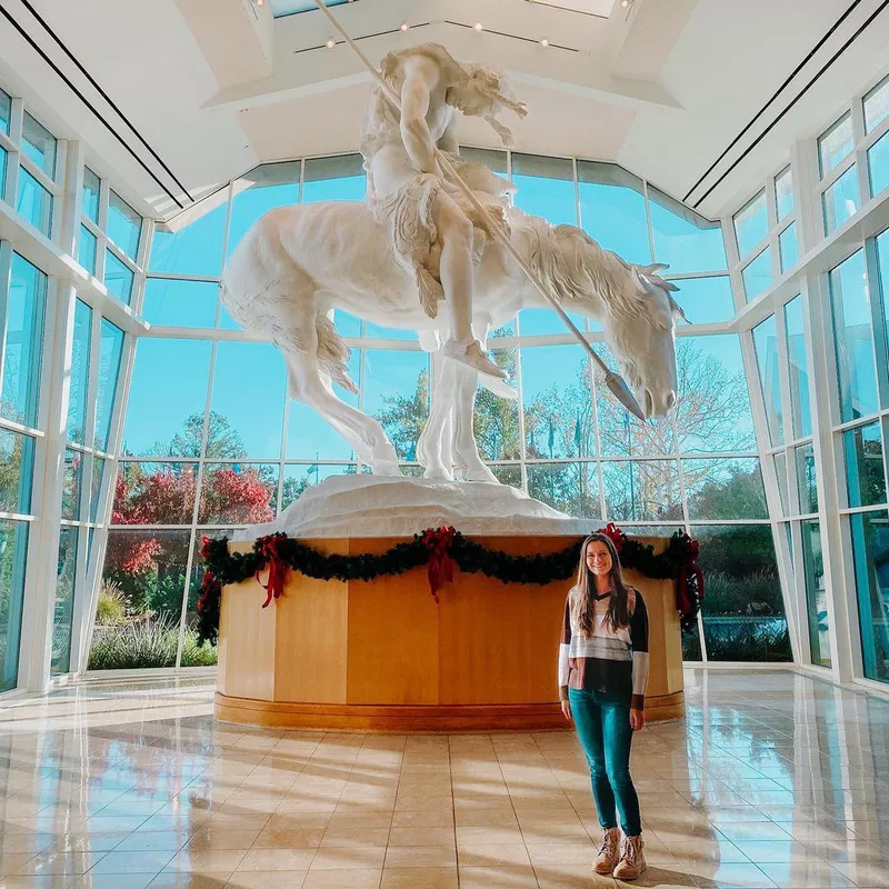 Visitor at National Cowboy & Western Heritage Museum