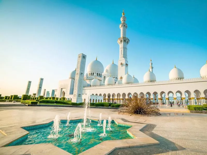 Sheikh Zayed Grand Mosque, Abu Dhabi, UAE