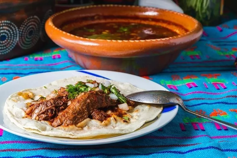 Birria tacos