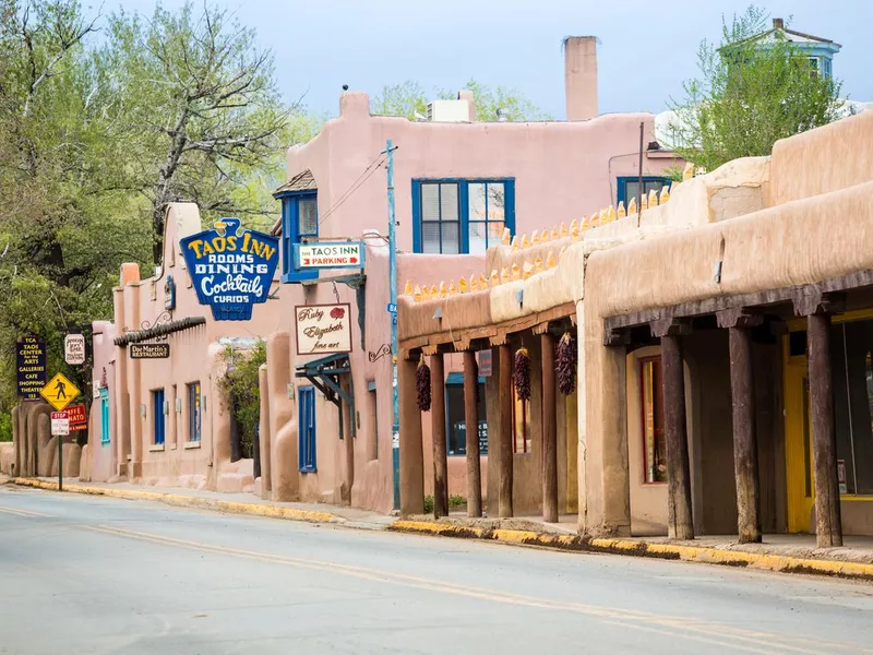 Main Street in Taos