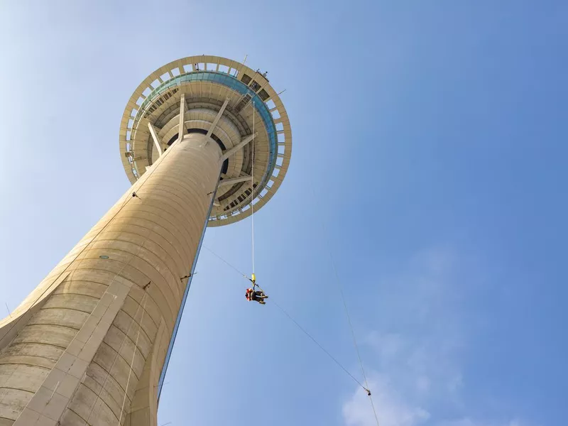 Bungee Jumping from Macau Skytower