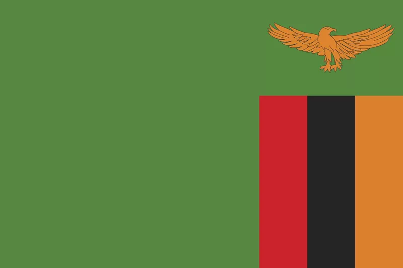 Flag Zambia