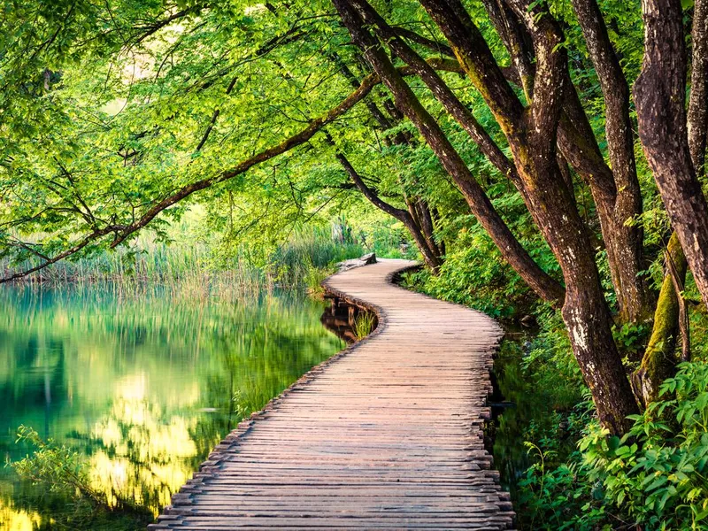 Walkway at Plitvice National Park