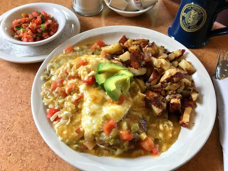 Mexican eggs Benedict at The Original Pancake House