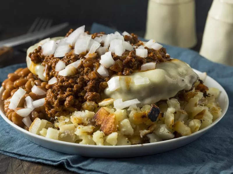 Garbage plate from Rochester