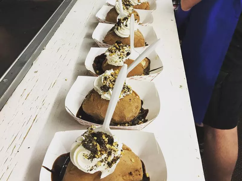 Ice cream potato