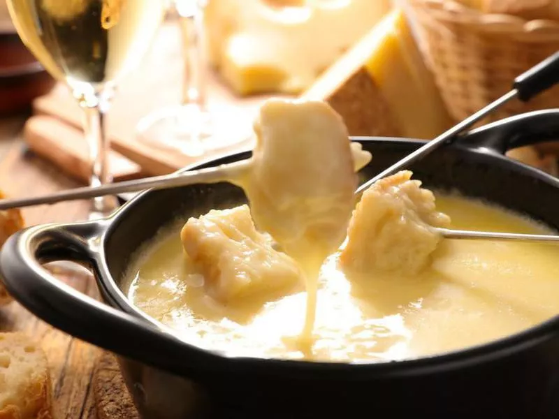 Cheese fondue