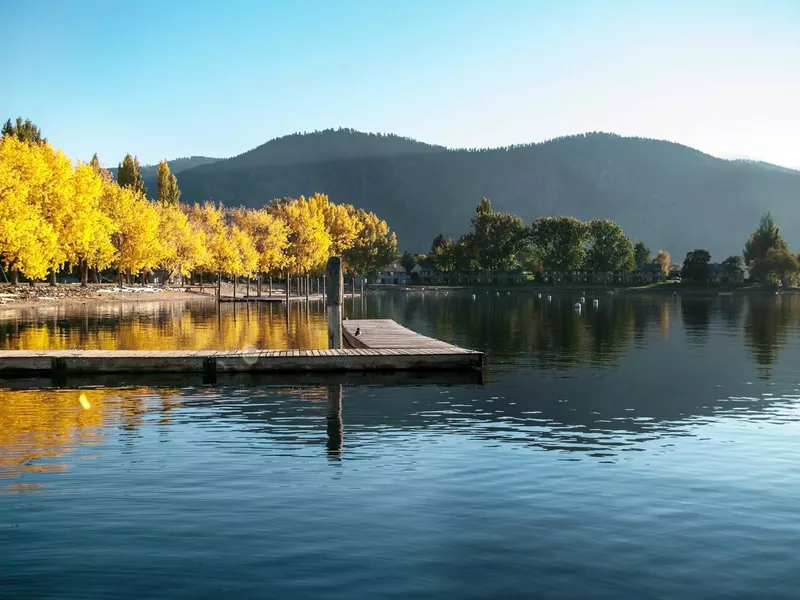 Sunrise at Wapato Resort on Lake Chelan