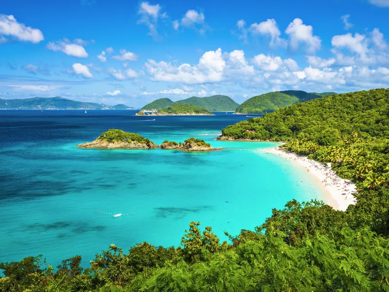 Trunk Bay in St John