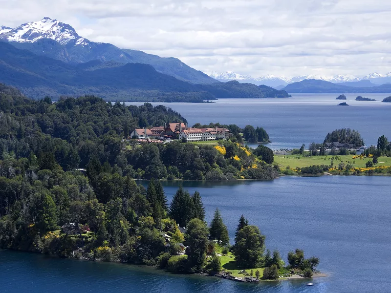 Resort in Nahuel Huapi Lake