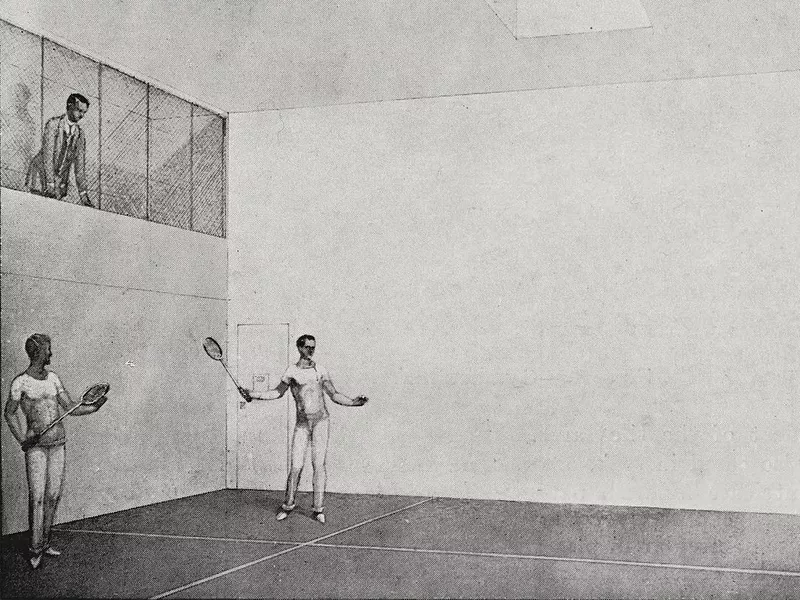 Titanic squash courts