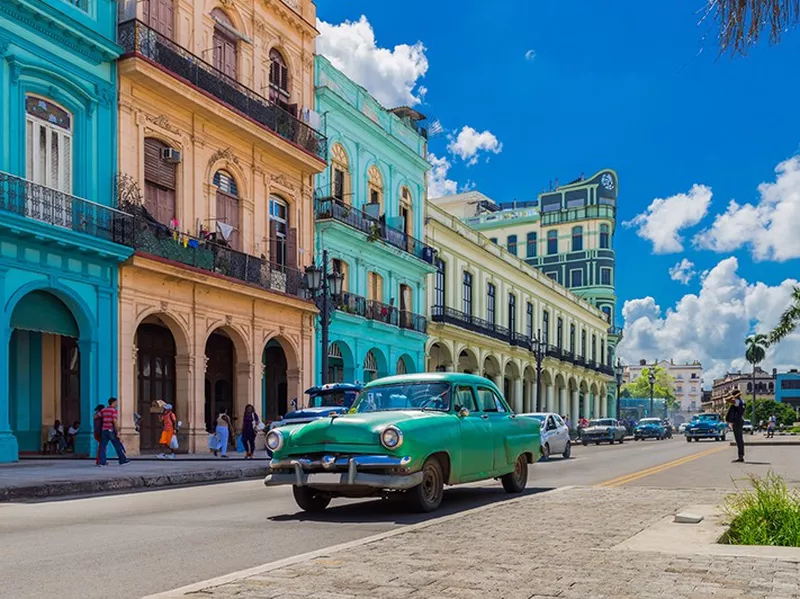 Classic car in Havana