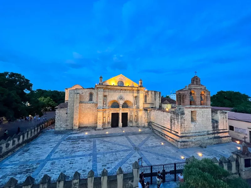 Cathedral of Santa María la Menor in Santo Domingo, Dominican Republic