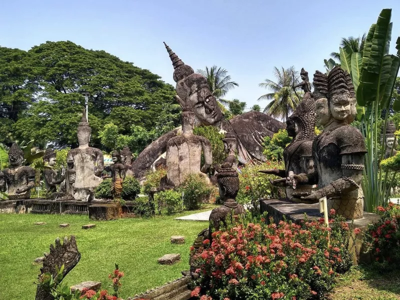 Laos Buddhist temple