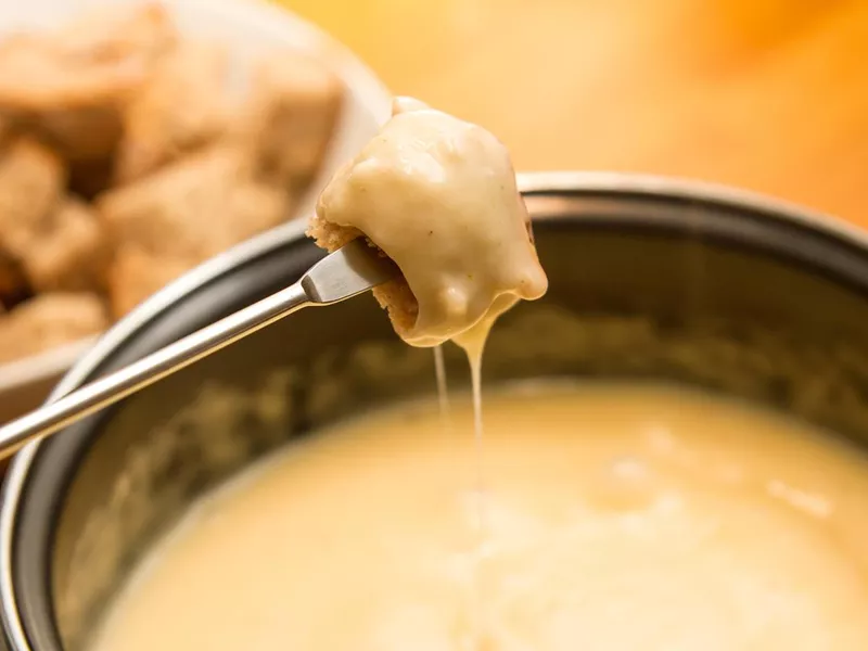 Cheese fondue