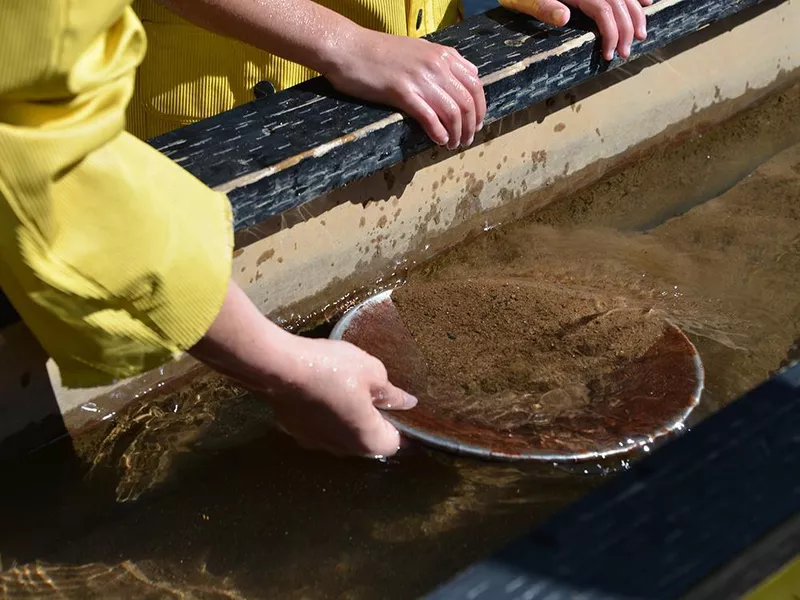 Prospecting for Gold in Colorado