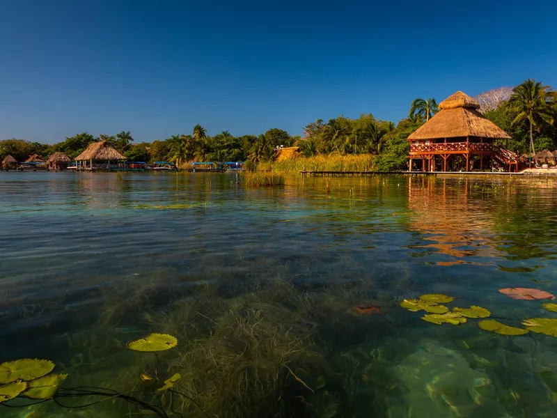 Bacalar Seven Color Lagoon