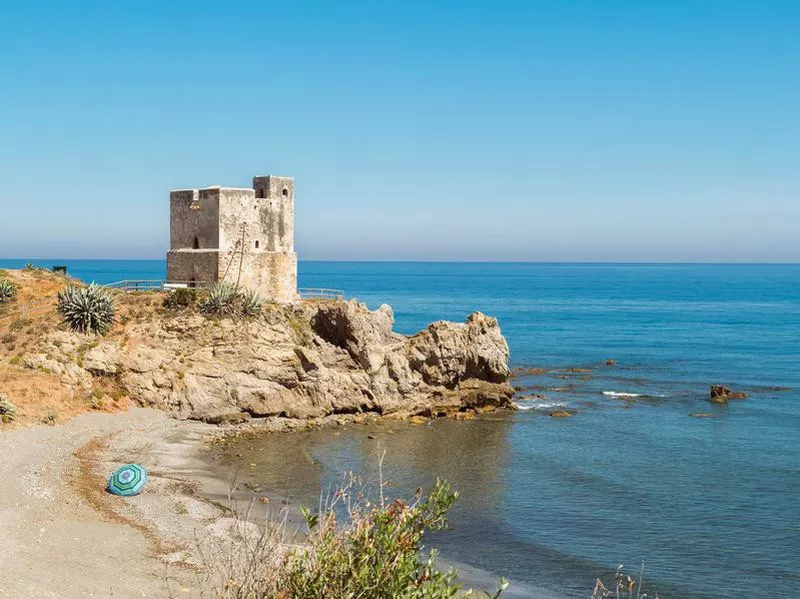 Bay in Casares, Spain