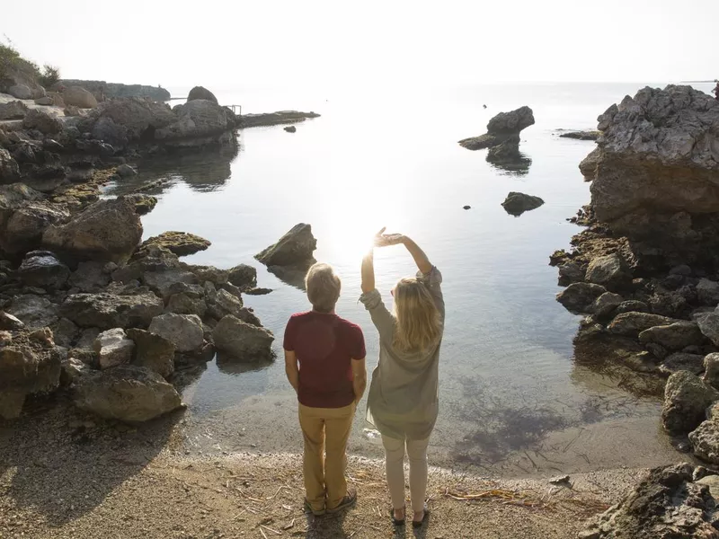 Couple at Limnara Beach