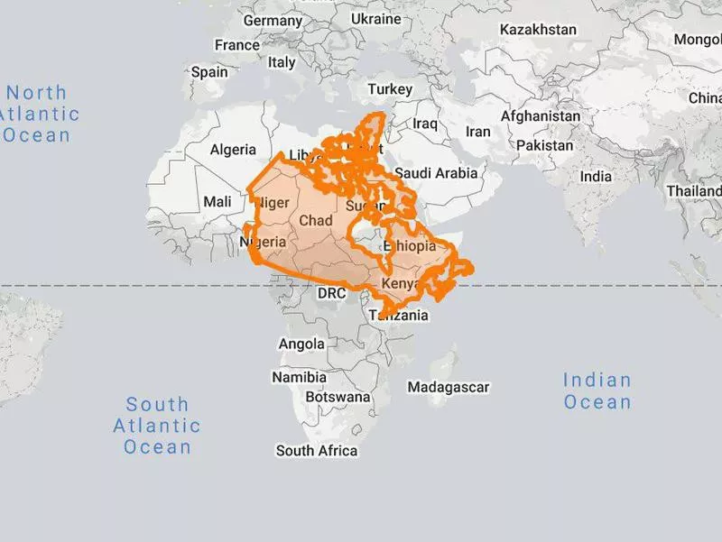 True size of Canada compared to Africa