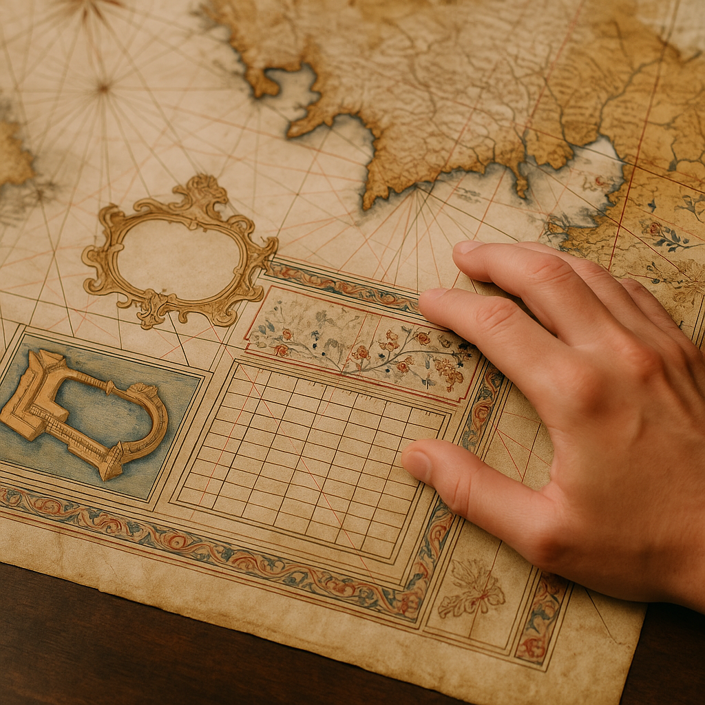 Marginal notes and inset maps: stealing the cartographer's shortlist