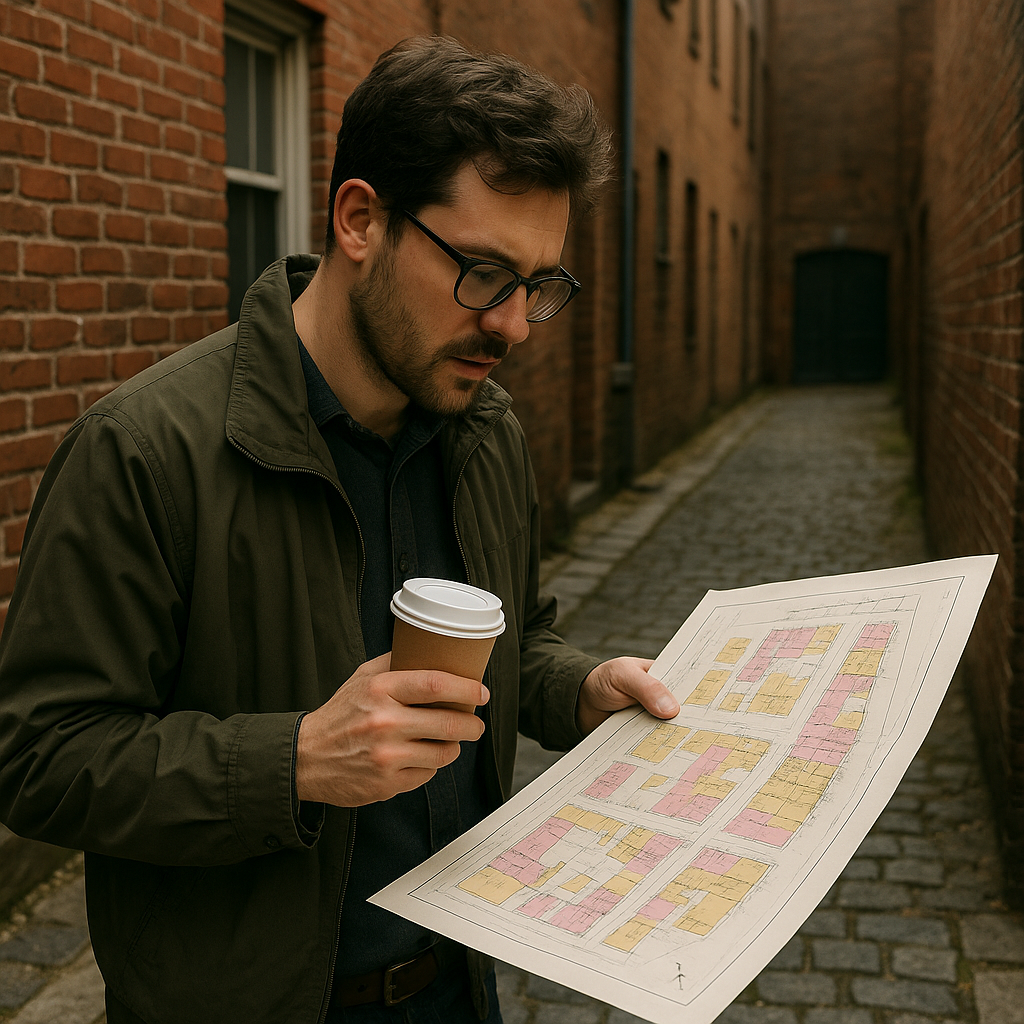 Fire insurance maps: the block behind the pretty waterfront