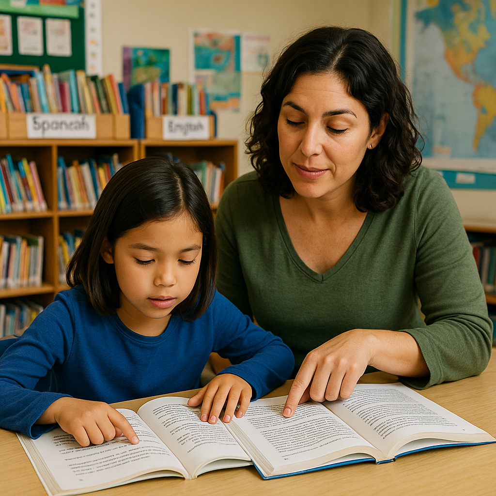 Choose a program that teaches reading twice, not translation once