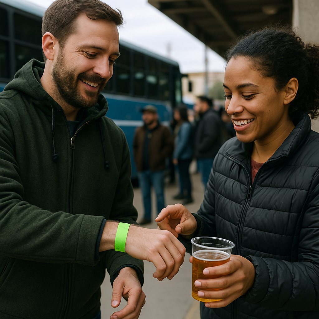 Follow the wristbands, not the headliners