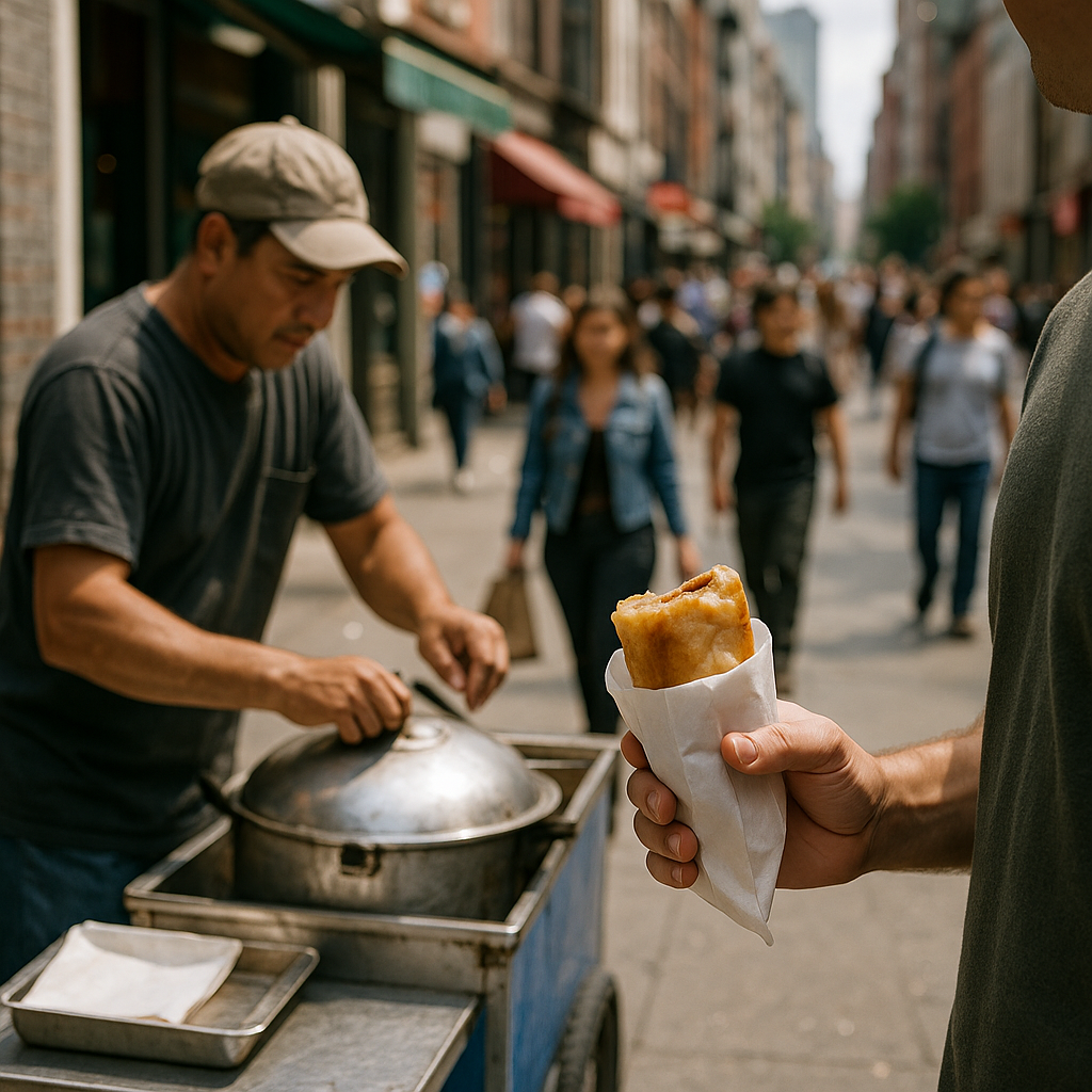 Ask for the five-minute snack, then follow the foot traffic