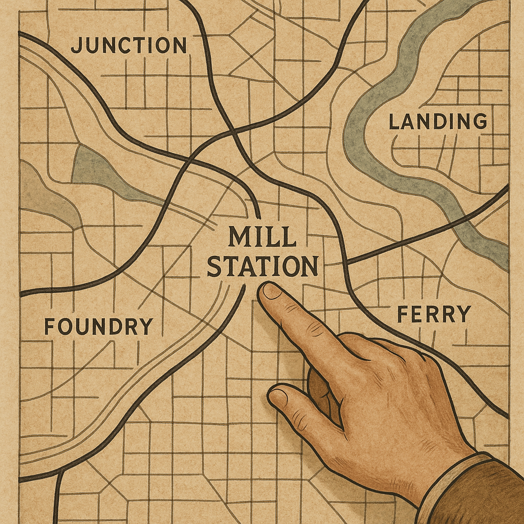 How a station's name gives away who built the place