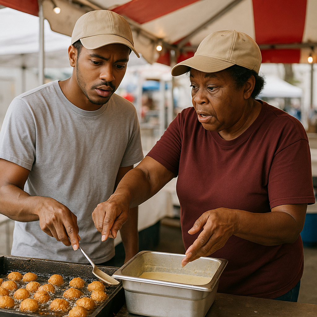 Booth food is a training program, not nostalgia