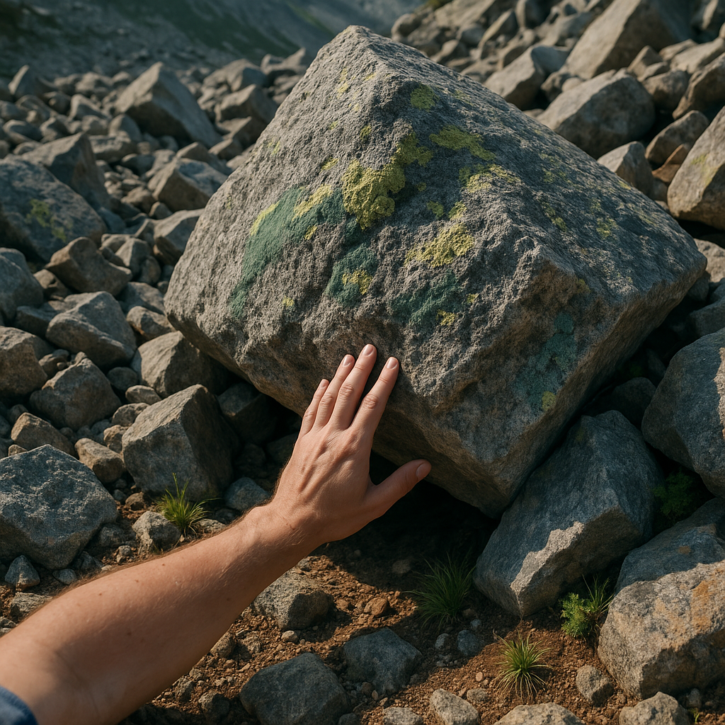 Rock piles as windbreaks: the microclimate nobody advertises