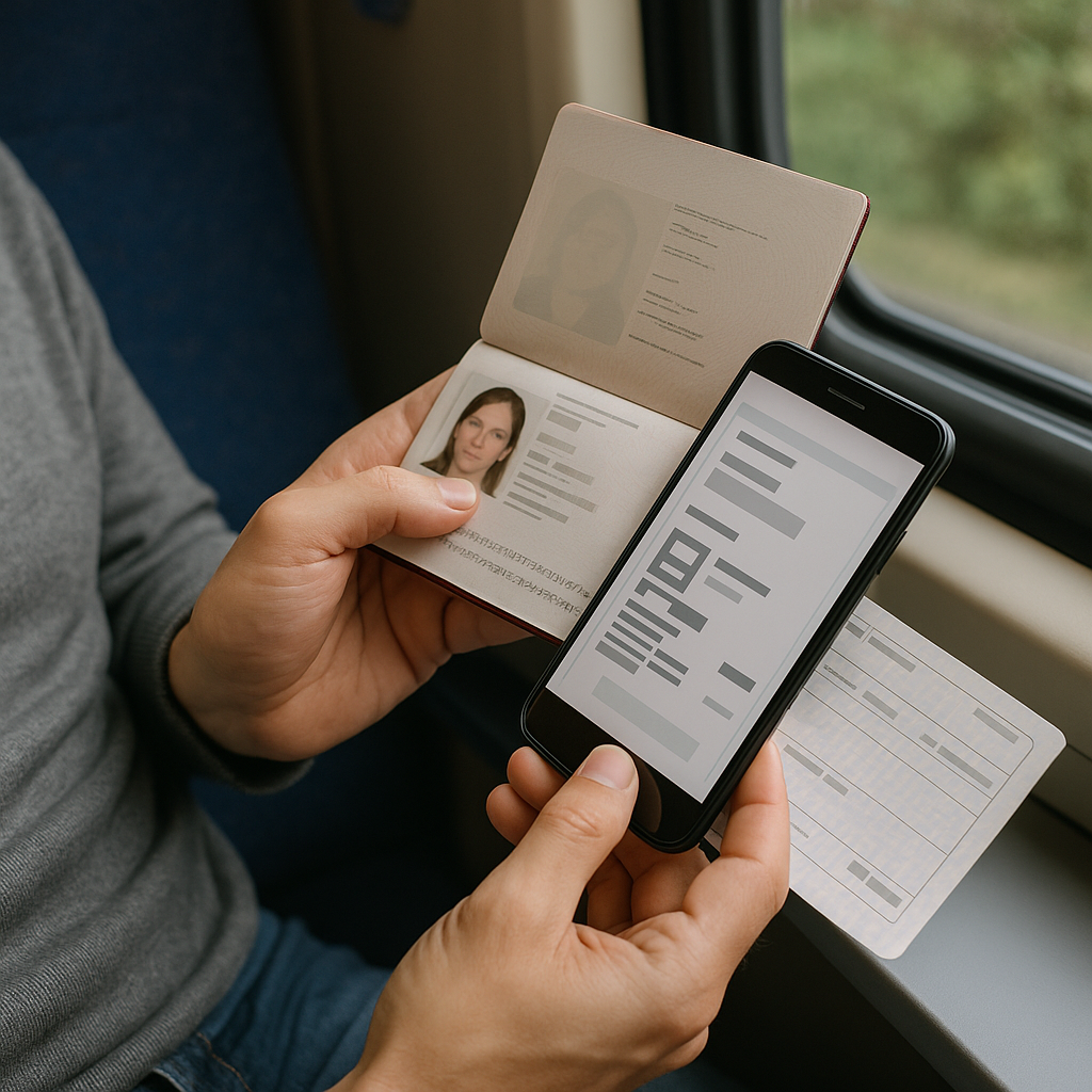 Get your names and documents to match before you book